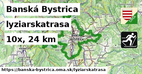 Banská Bystrica Lyžiarske trasy  
