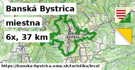 Banská Bystrica Turistické trasy miestna 