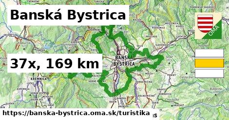 Banská Bystrica Turistické trasy  