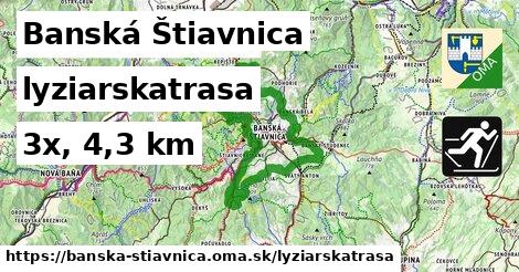 Banská Štiavnica Lyžiarske trasy  