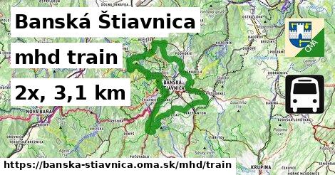 Banská Štiavnica Doprava train 