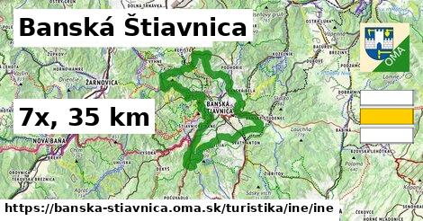 Banská Štiavnica Turistické trasy iná iná