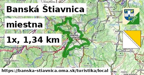 Banská Štiavnica Turistické trasy miestna 