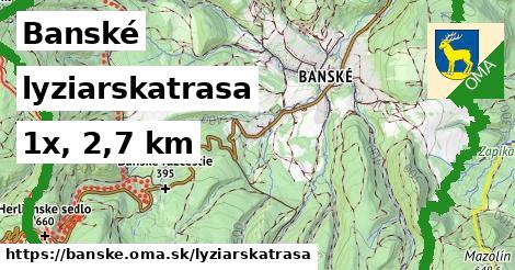 Banské Lyžiarske trasy  