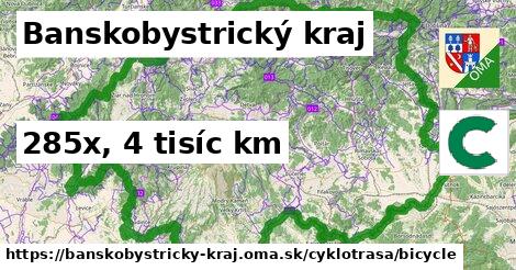 Banskobystrický kraj Cyklotrasy bicycle 