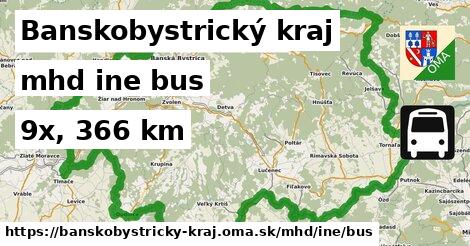 Banskobystrický kraj Doprava iná bus