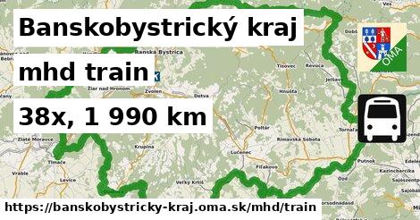 Banskobystrický kraj Doprava train 
