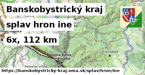 Banskobystrický kraj Splav hron iná