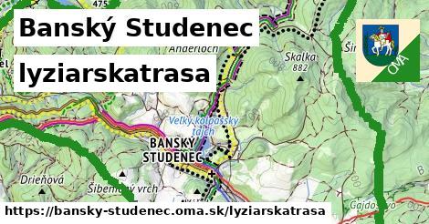 Banský Studenec Lyžiarske trasy  