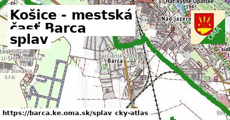 Košice - mestská časť Barca Splav  