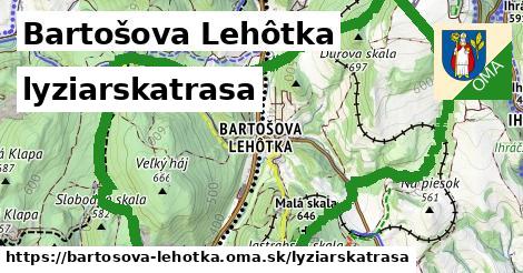 Bartošova Lehôtka Lyžiarske trasy  