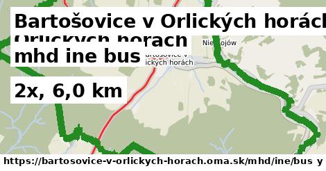 Bartošovice v Orlických horách Doprava iná bus