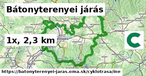 Bátonyterenyei járás Cyklotrasy iná 