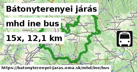 Bátonyterenyei járás Doprava iná bus