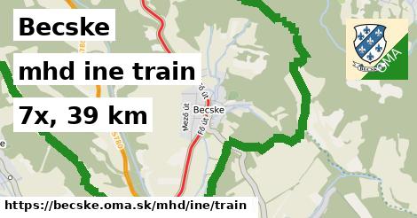 Becske Doprava iná train