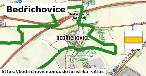 Bedřichovice Turistické trasy  