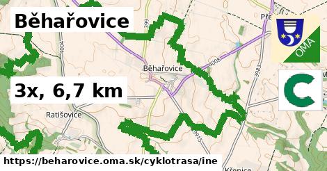 Běhařovice Cyklotrasy iná 