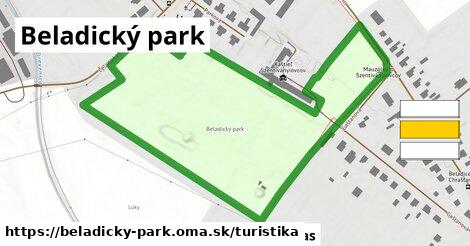 Beladický park Turistické trasy  
