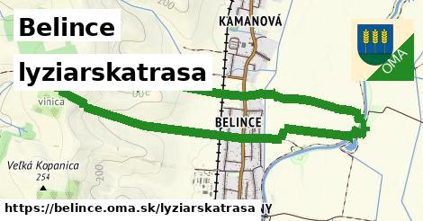 Belince Lyžiarske trasy  