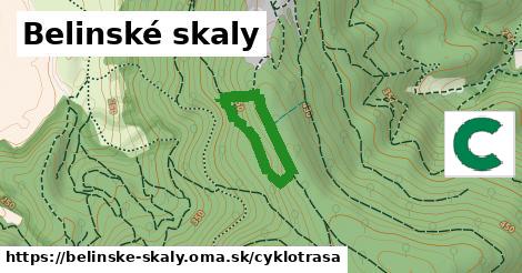 Belinské skaly Cyklotrasy  