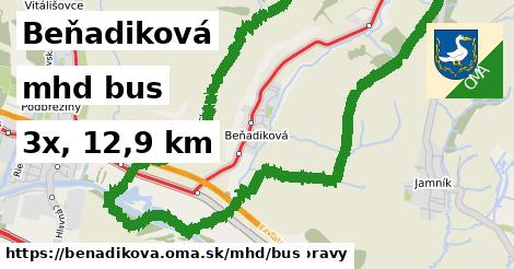 Beňadiková Doprava bus 