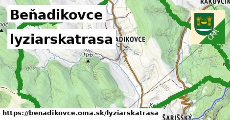Beňadikovce Lyžiarske trasy  
