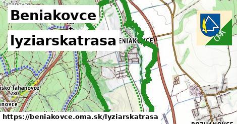 Beniakovce Lyžiarske trasy  