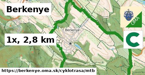 Berkenye Cyklotrasy mtb 