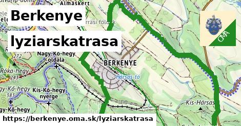 Berkenye Lyžiarske trasy  