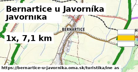 Bernartice u Javorníka Turistické trasy iná 