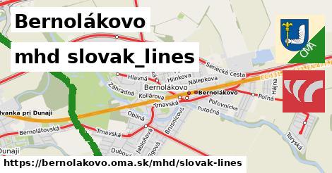 Bernolákovo Doprava slovak-lines 