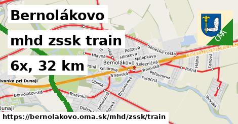 Bernolákovo Doprava zssk train