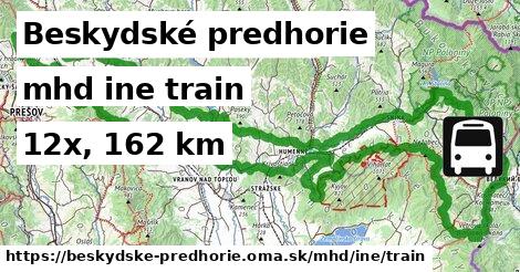 Beskydské predhorie Doprava iná train