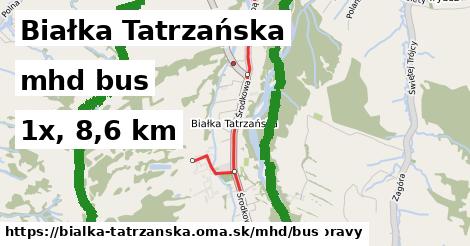 Białka Tatrzańska Doprava bus 