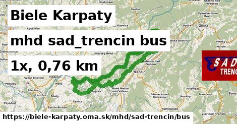 Biele Karpaty Doprava sad-trencin bus