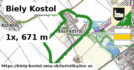 Biely Kostol Turistické trasy iná 