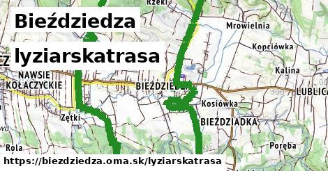 Bieździedza Lyžiarske trasy  