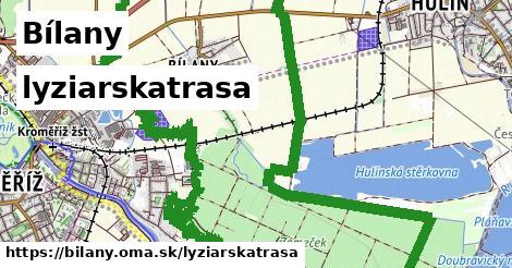 Bílany Lyžiarske trasy  