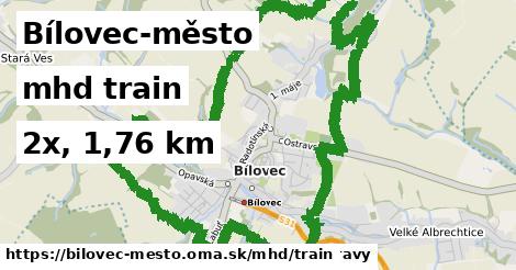 Bílovec-město Doprava train 