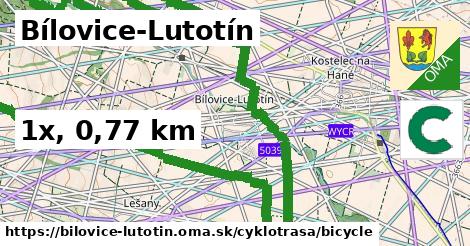 Bílovice-Lutotín Cyklotrasy bicycle 