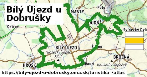 Bílý Újezd u Dobrušky Turistické trasy  