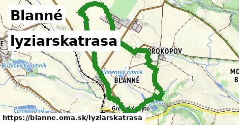 Blanné Lyžiarske trasy  