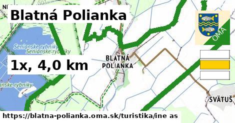 Blatná Polianka Turistické trasy iná 