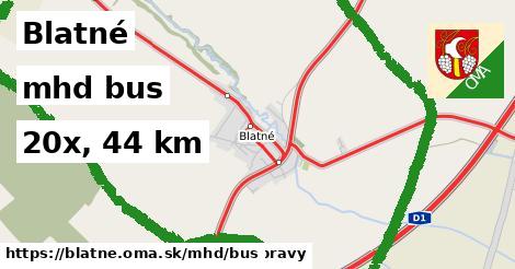 Blatné Doprava bus 