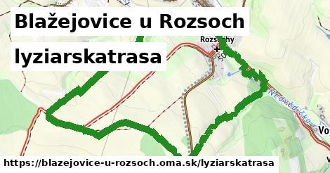 Blažejovice u Rozsoch Lyžiarske trasy  