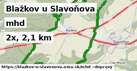 Blažkov u Slavoňova Doprava  