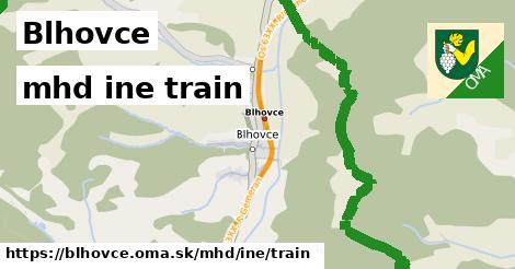 Blhovce Doprava iná train