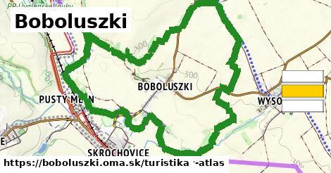 Boboluszki Turistické trasy  