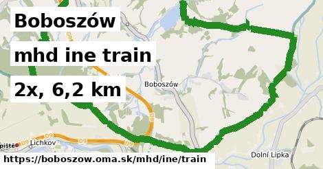 Boboszów Doprava iná train