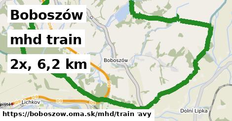 Boboszów Doprava train 